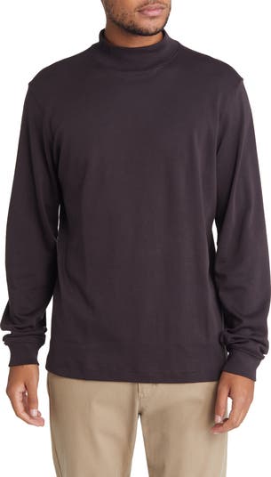 Scott Barber Pima Cotton Interlock Mock Neck Pullover Nordstrom