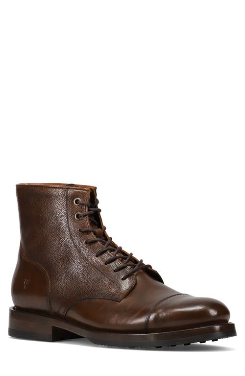 Frye Dylan Cap Toe Boot in Whiskey at Nordstrom, Size 10