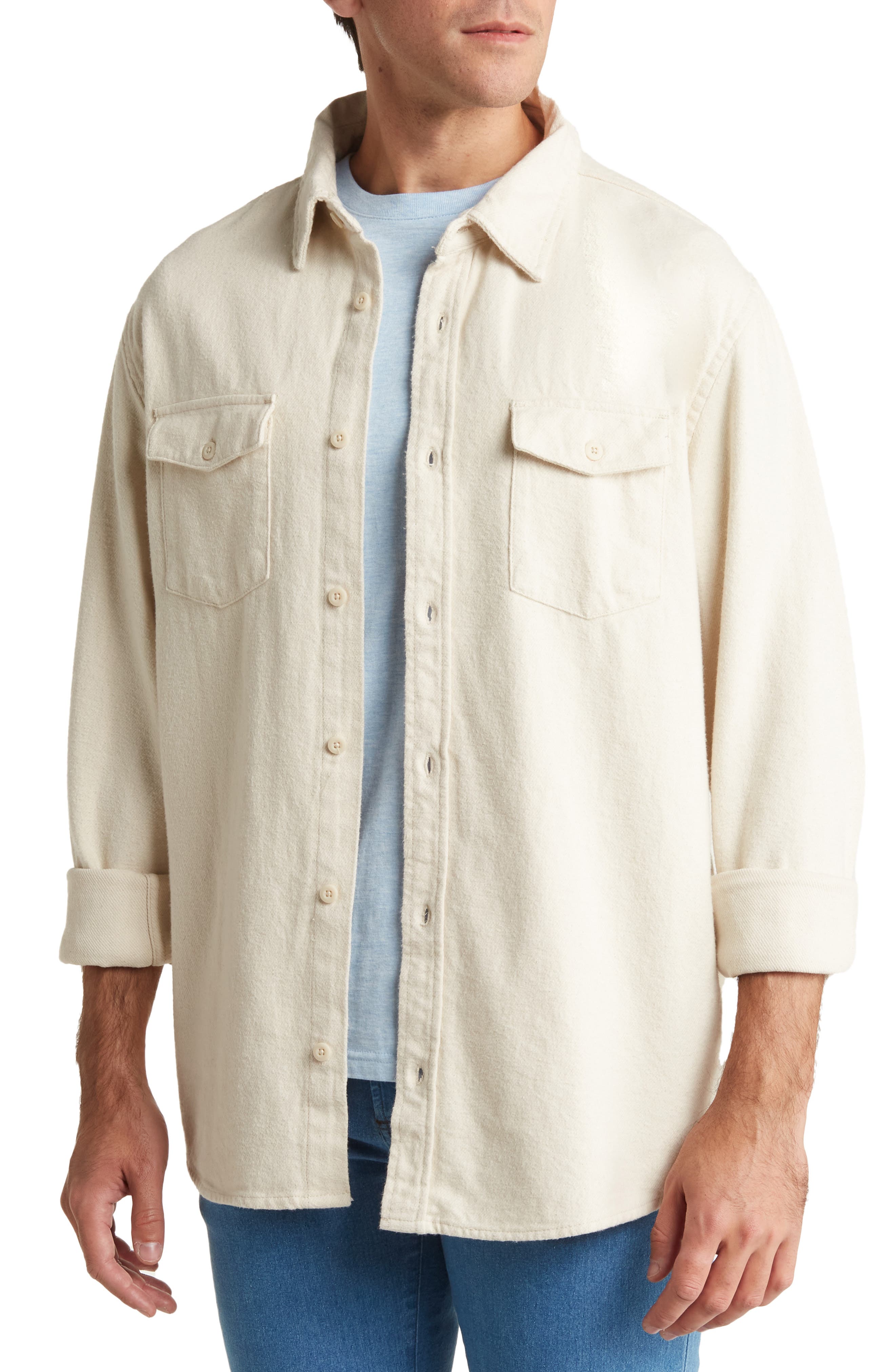 Heavy Flannel Shirt Jacket | Nordstromrack
