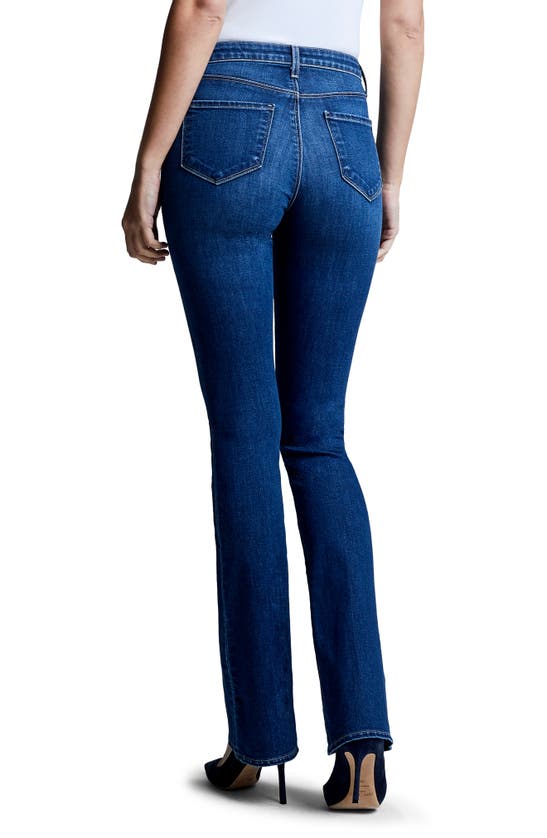 Shop L Agence Selma Sleek Baby Bootcut Jeans In Byers