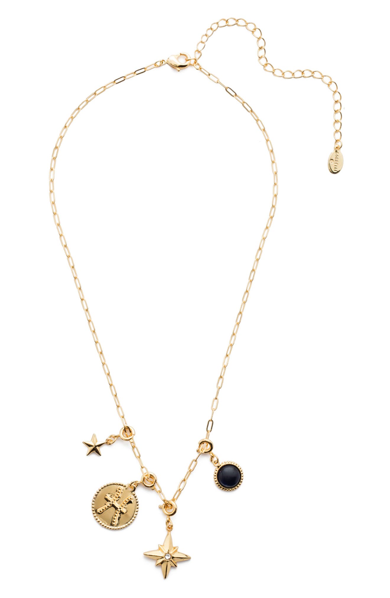 zodiac pisces pendant necklace | Nordstrom