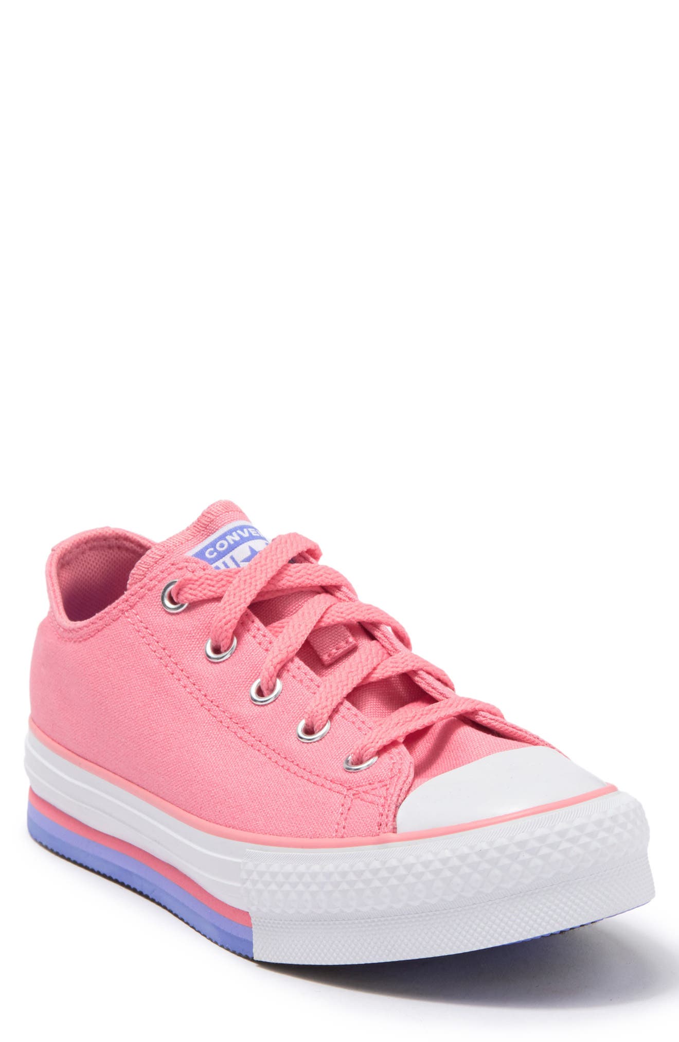 CONVERSE CHUCK TAYLOR ALL STAR LIFTED PINK LOW TOP SNEAKER,194432939271