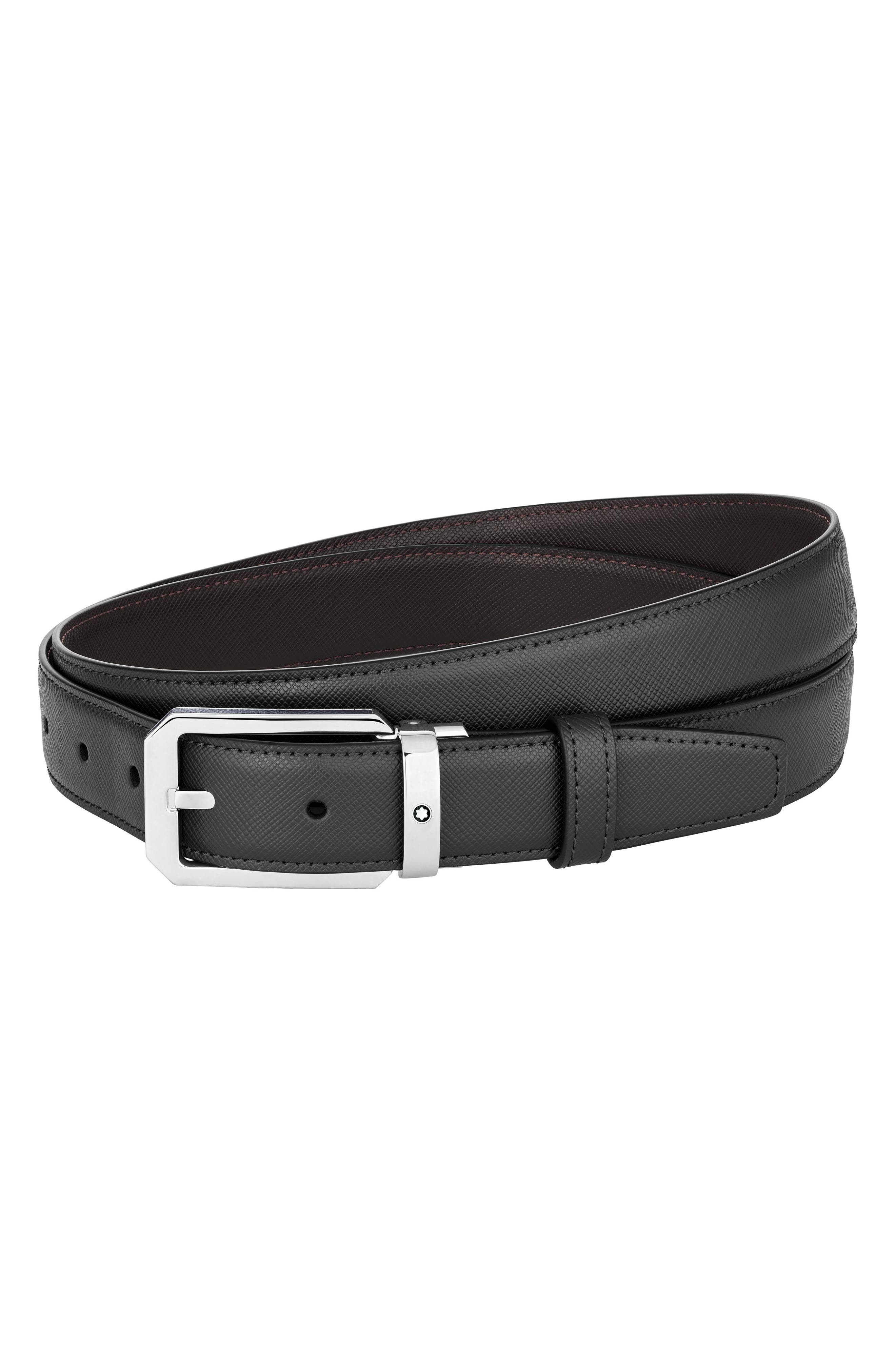 mont blanc mens belt sale