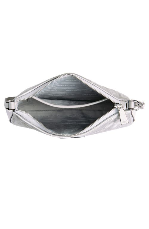 Kate Spade New York Sam Icon Mini Pouchette Shoulder Bag In Silver