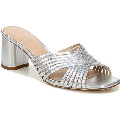 Via Spiga Rafaela Slide Sandal, Metallic