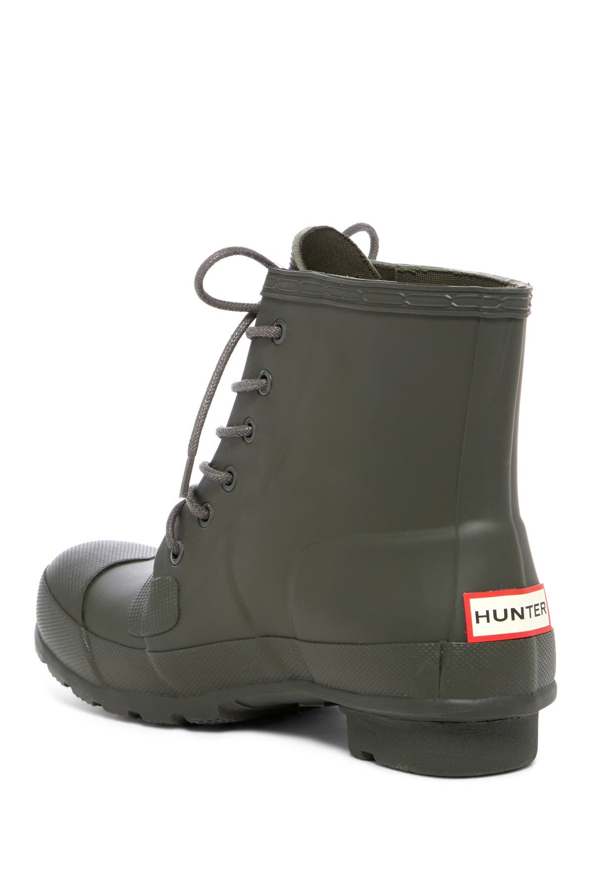 hunter rain boots with laces