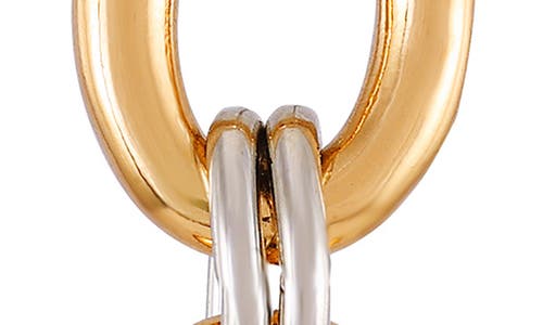 Vince Camuto Chain Link Drop Earrings In Gold Tone