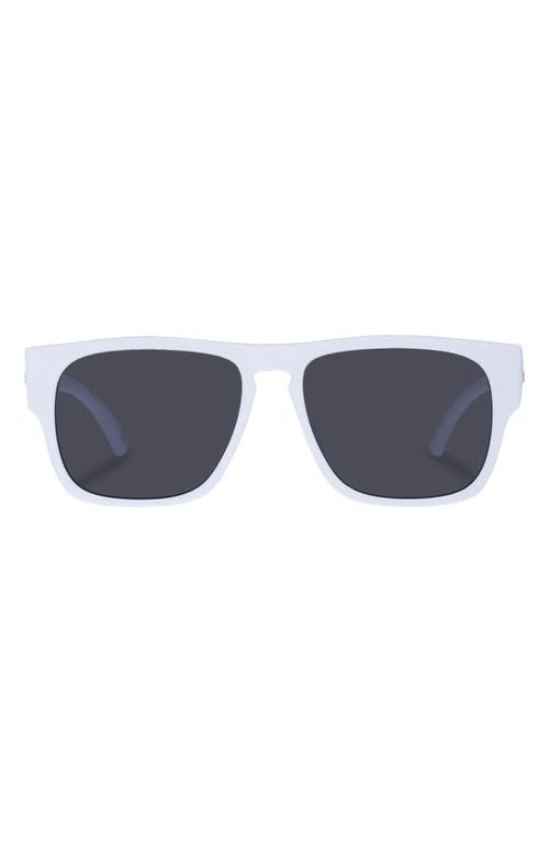 Le Specs Transmission 56mm D-Frame Sunglasses in at Nordstrom