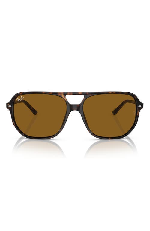 Ray-Ban Bill One 60mm Square Sunglasses in Havana at Nordstrom