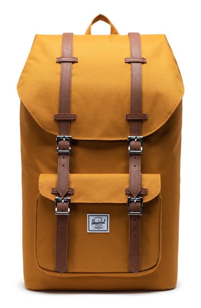 Herschel Supply Co 'little America' Backpack In Buckthorn Brown