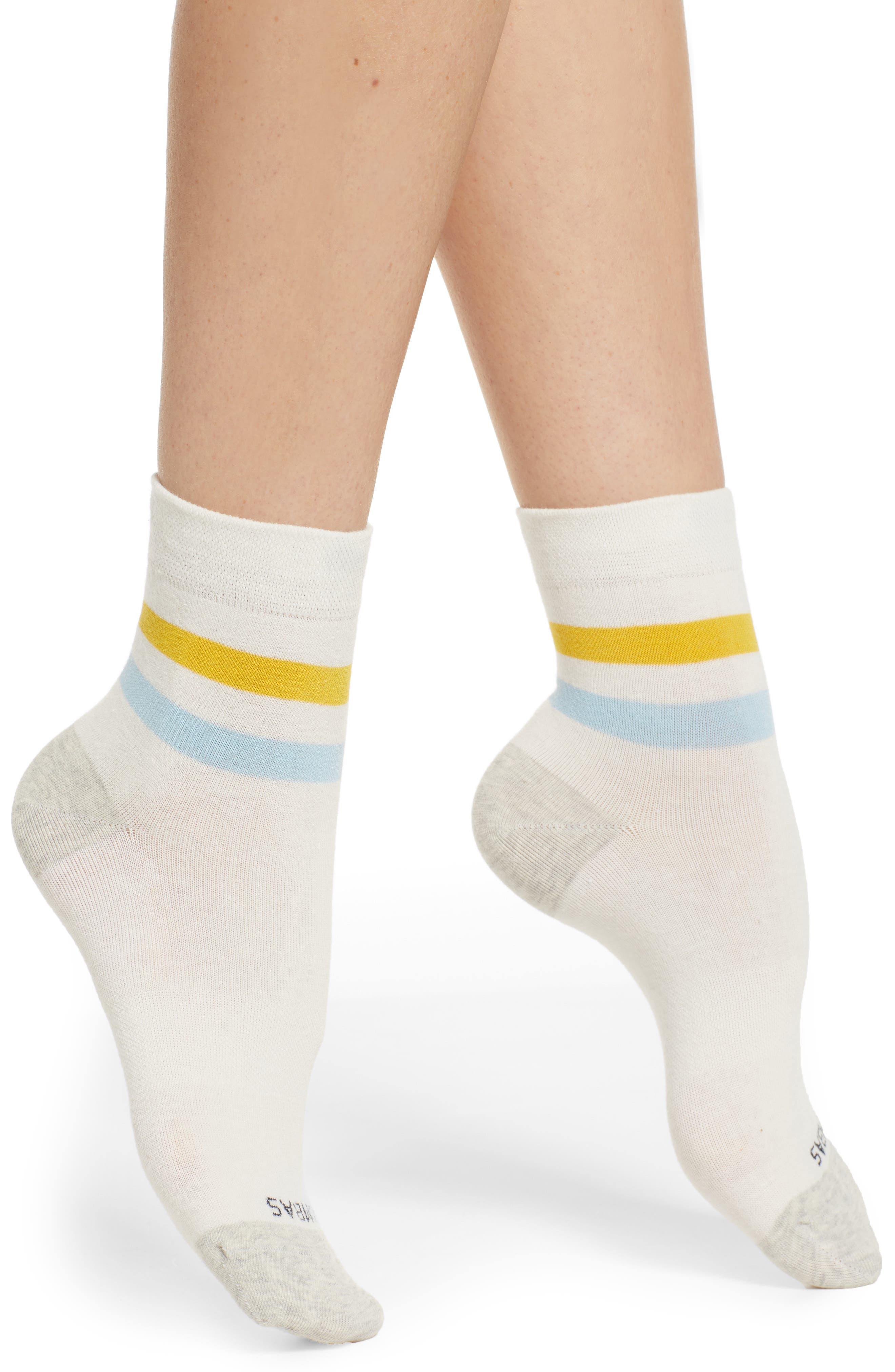 Bombas Tennis Stripe Quarter Socks Nordstrom