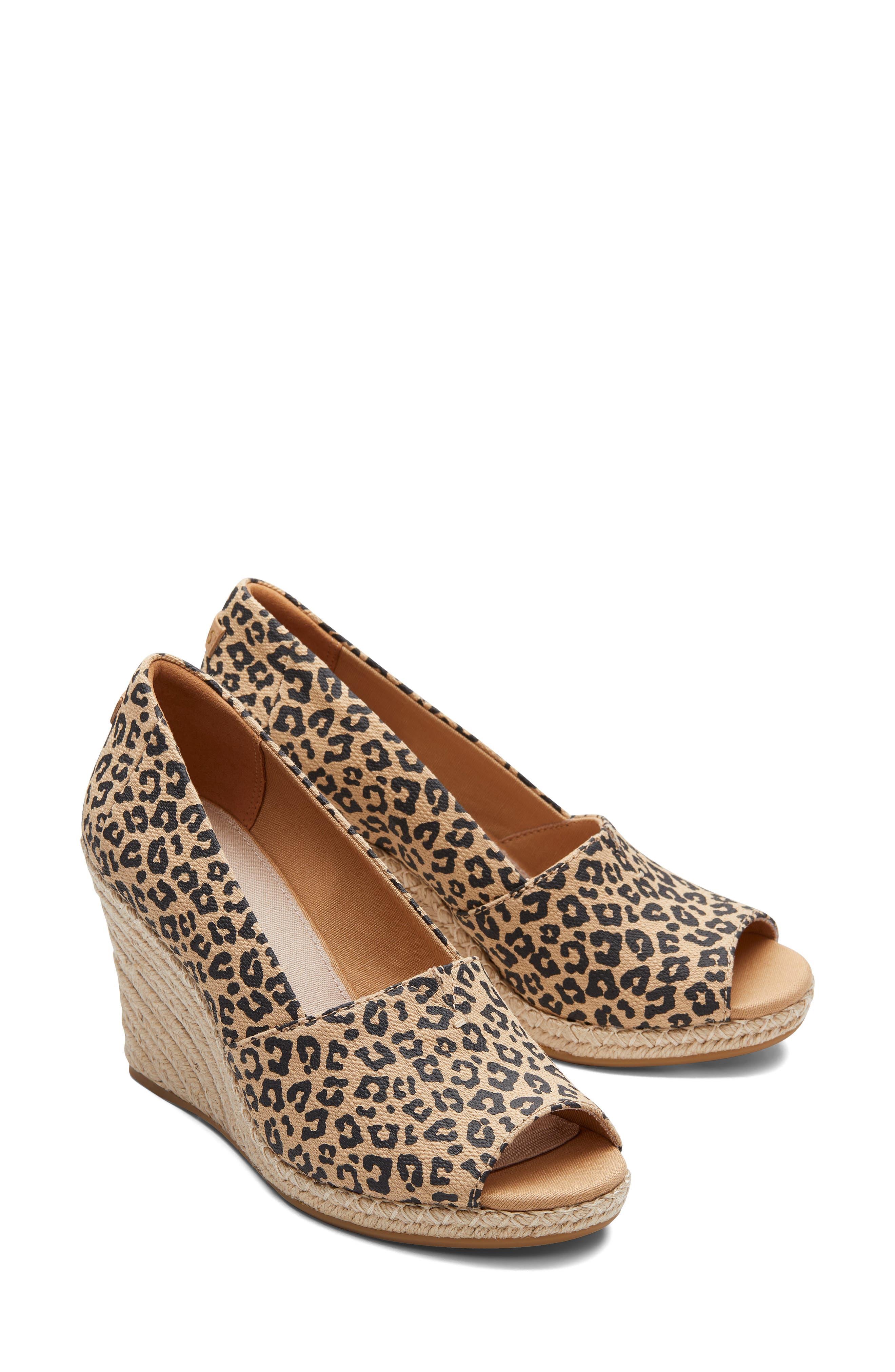 leopard wedge sneakers