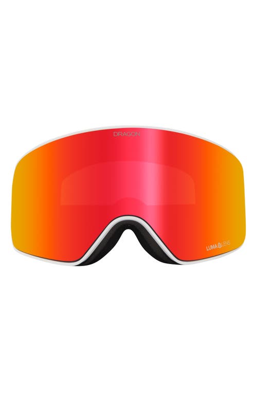 NFX MAG OTG 61mm Snow Goggles With Bonus Lens in Icon Ll Red Ion Lll Trose