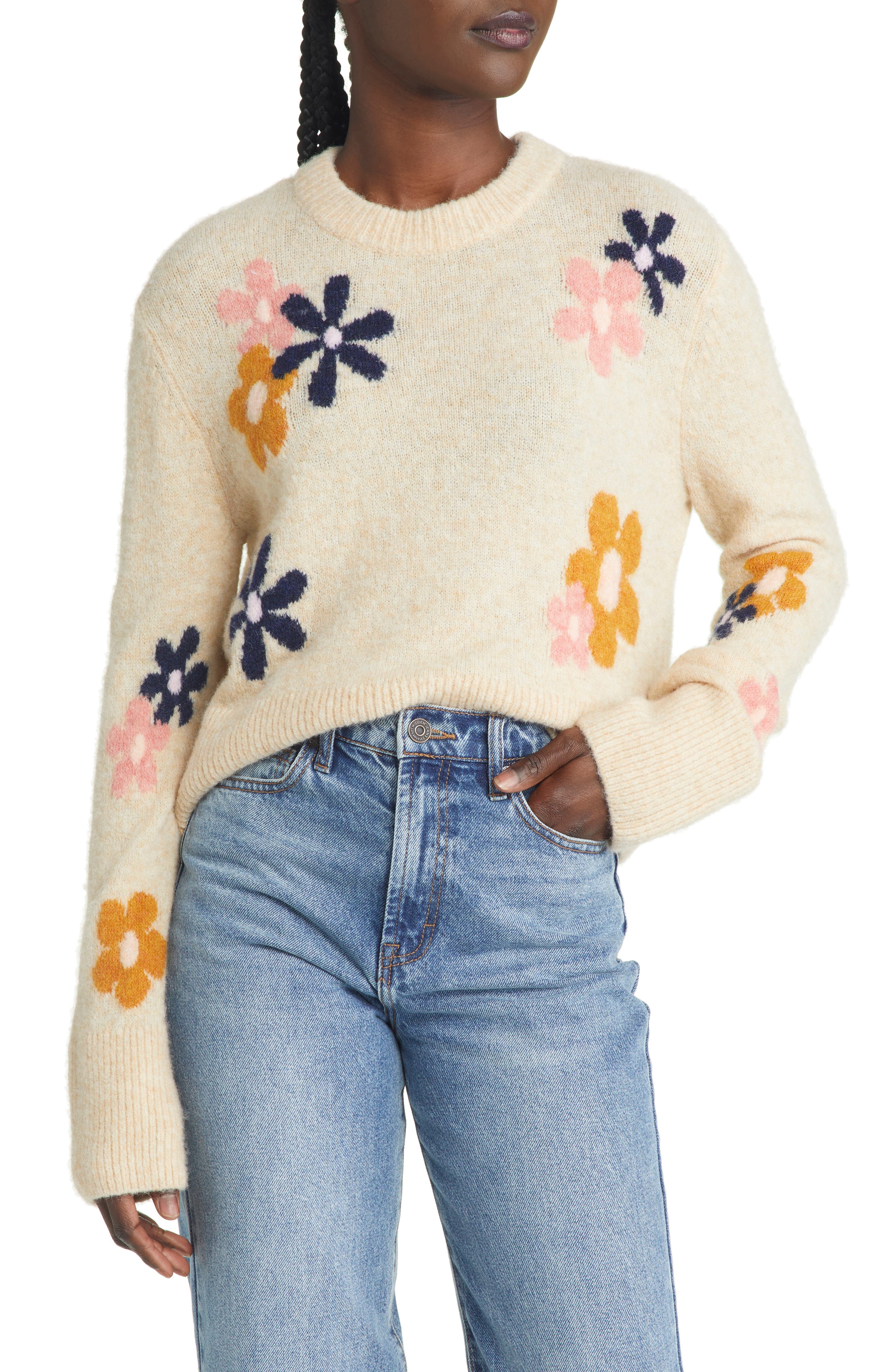 flowered sweaters | Nordstrom