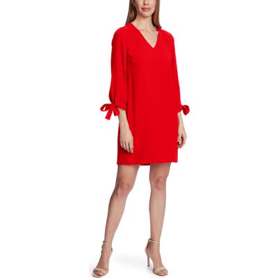 Cece Tie Sleeve A-Line Dress