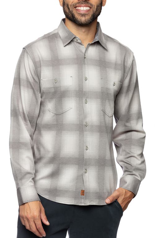 Andy Wolfpoint Plaid Button-Up Shirt in Vapor