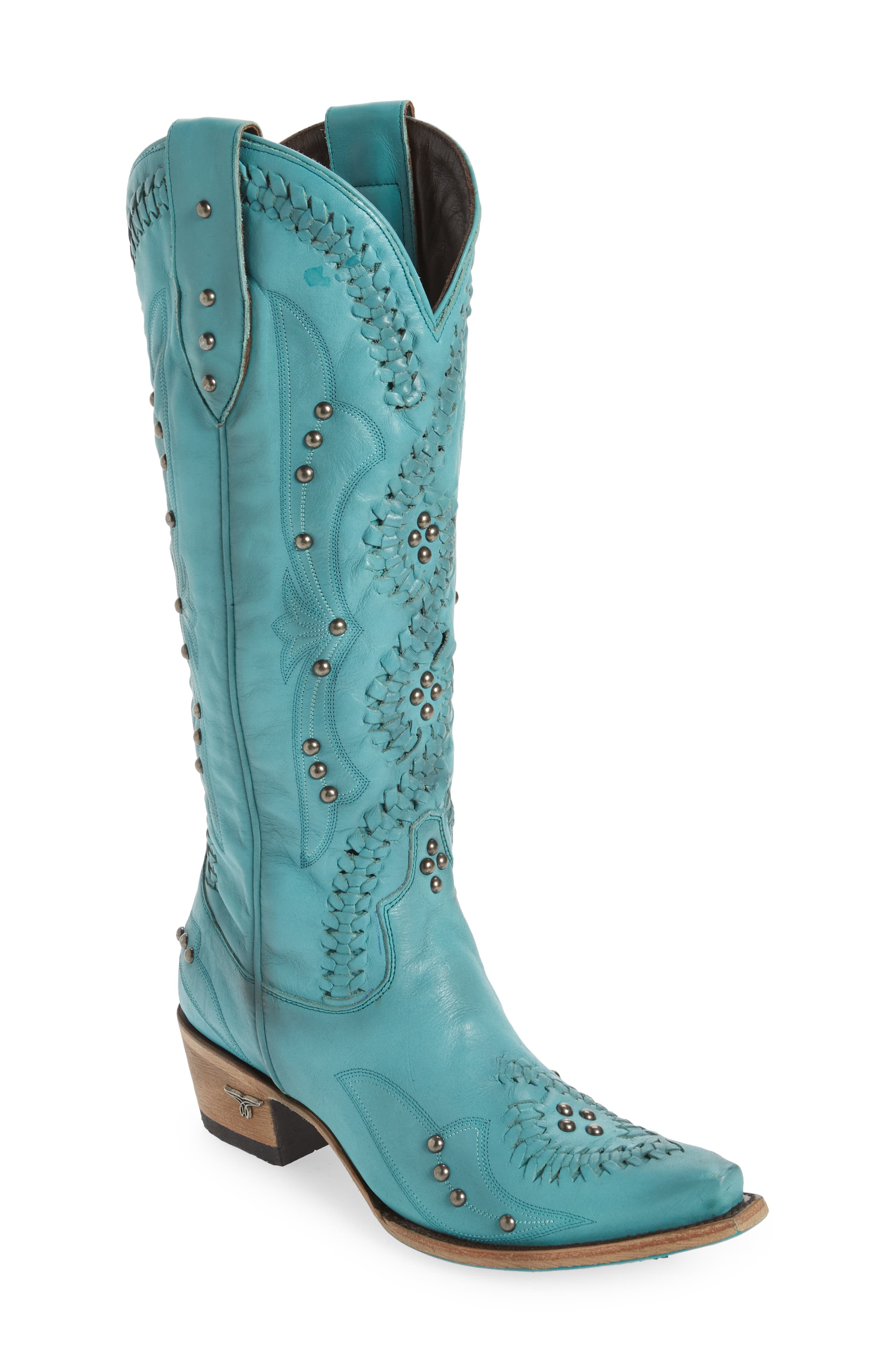 lane turquoise boots