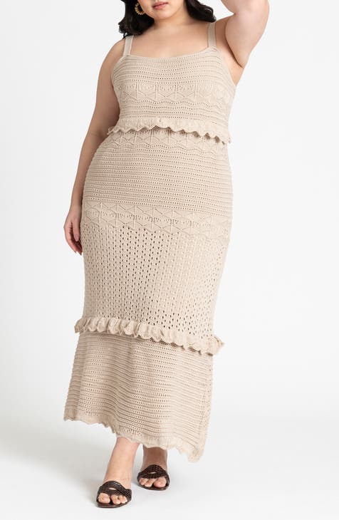 Knit Maxi Dress (Plus)
