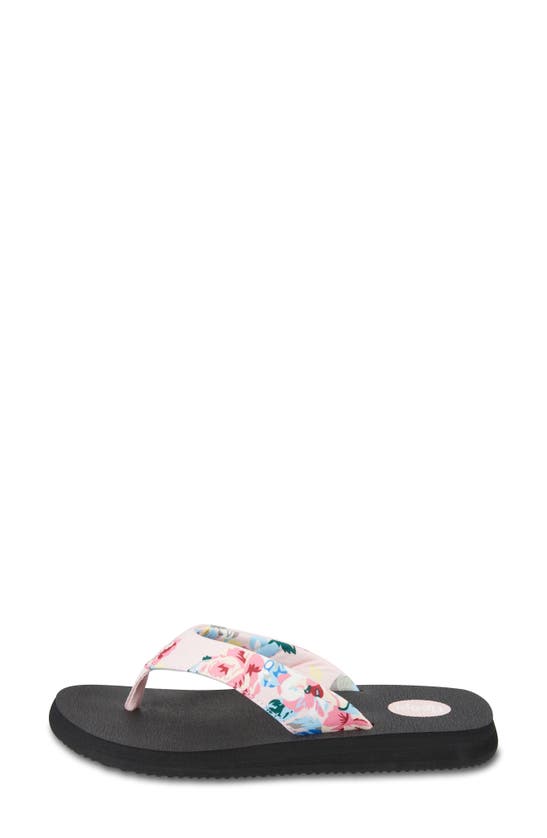 Floopi Isabella Yoga Flip Flop In Pink