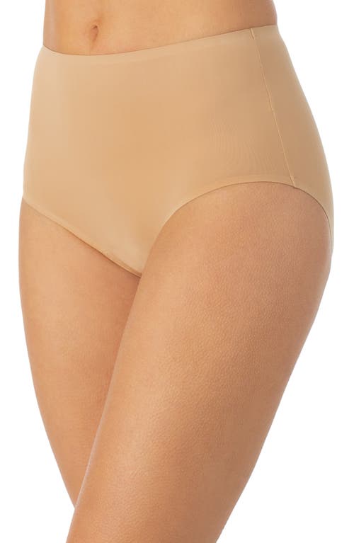 Le Mystère Comfort Cooling Briefs in Ivory/Tan Print