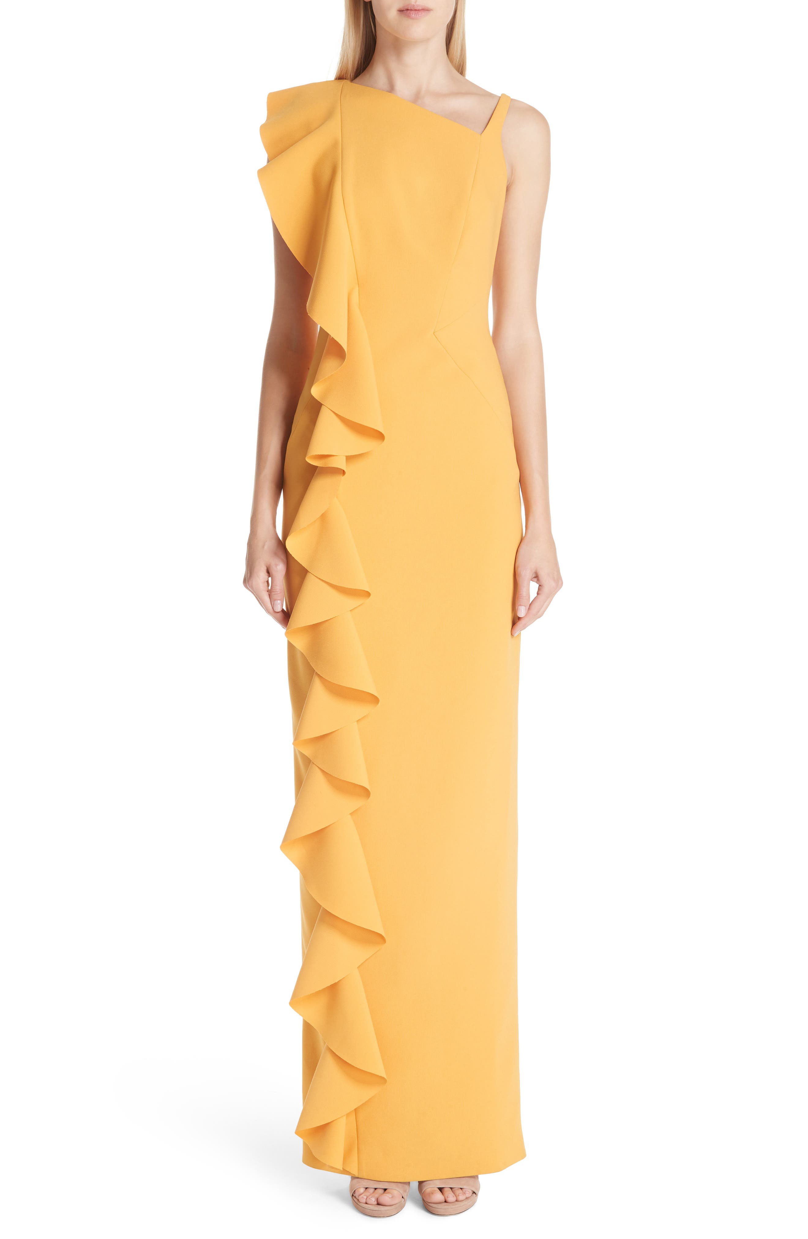 rachel gilbert yellow dress