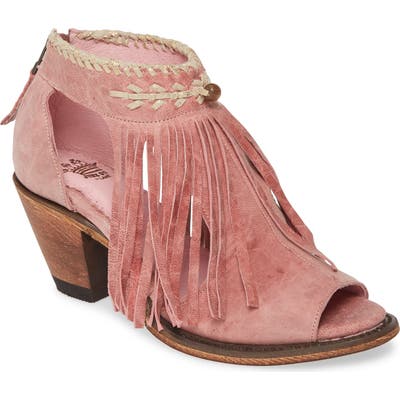 Lane Boots Archer Fringe Sandal, Pink