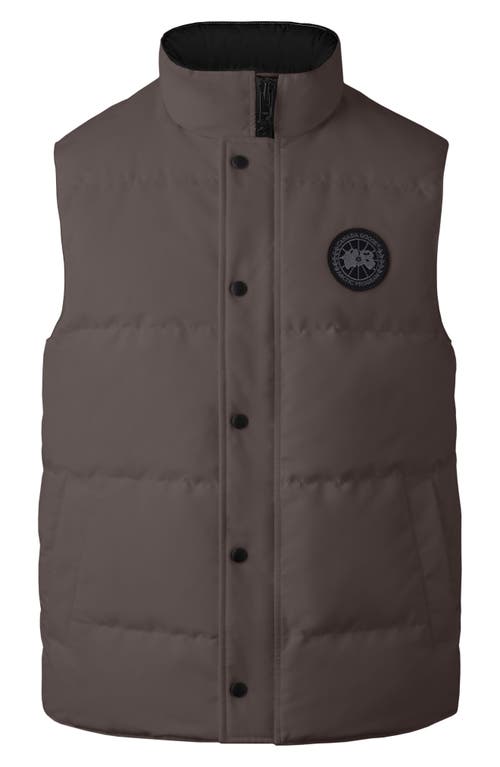 Shop Canada Goose Garson Water Repellent 625 Fill Power Down Vest In Coastal Grey