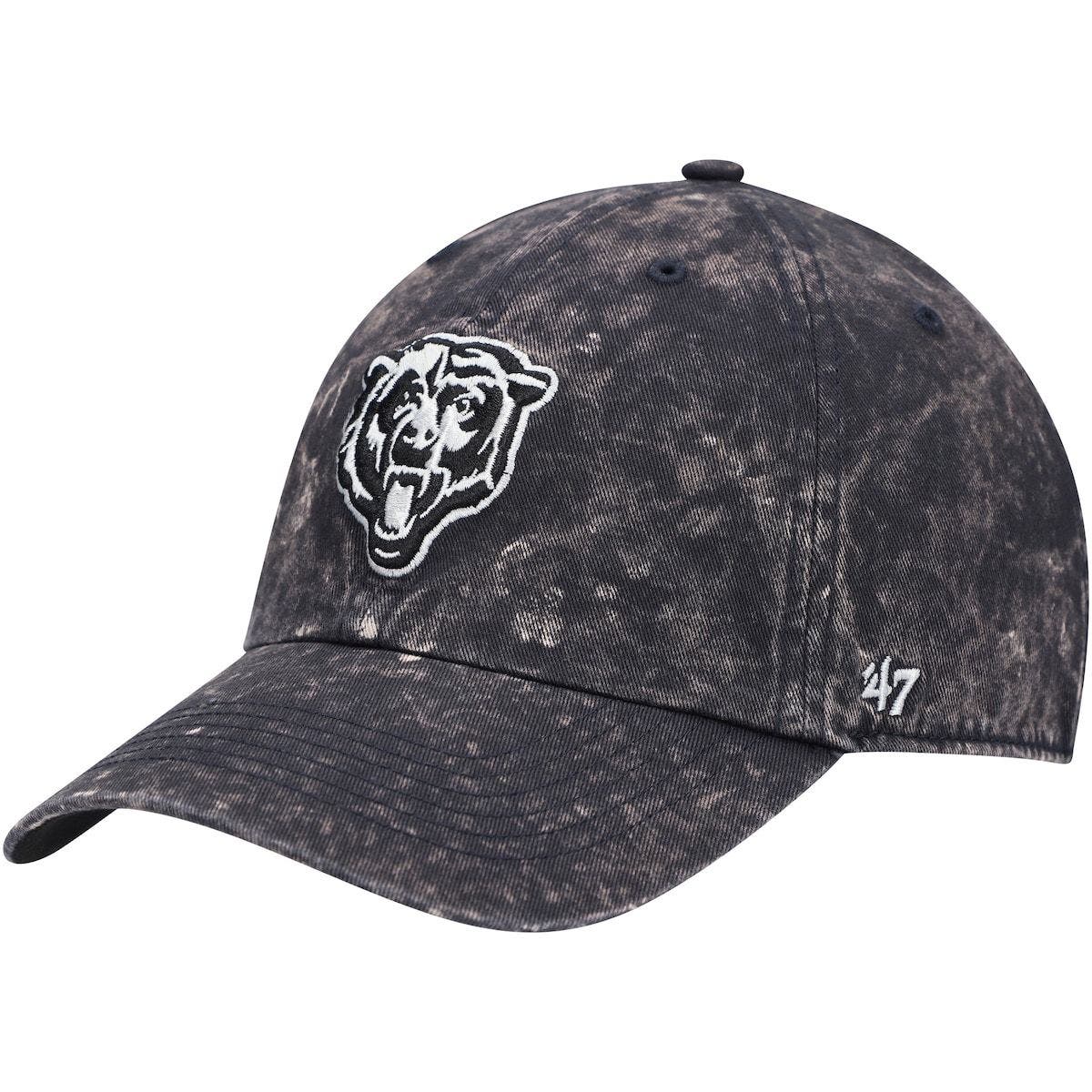 black on black chicago bears hat