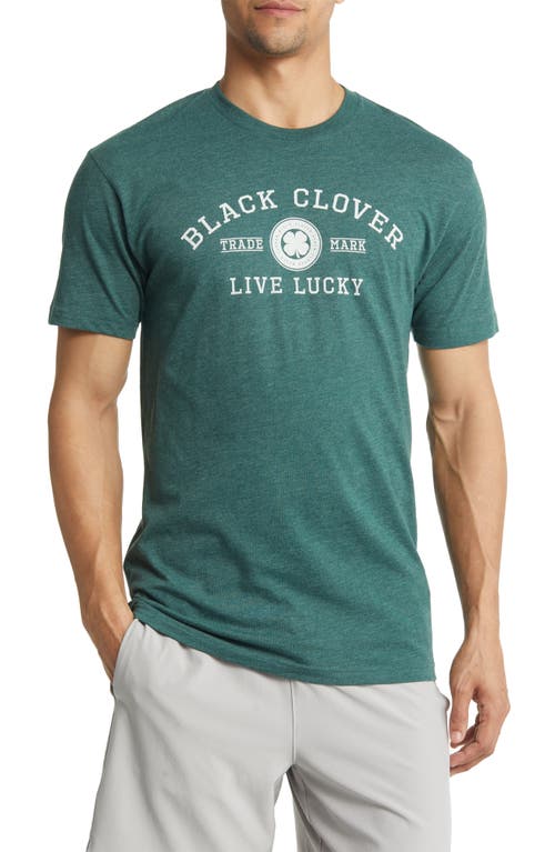Black Clover Cornerstone 5 Logo Graphic T-Shirt in Green