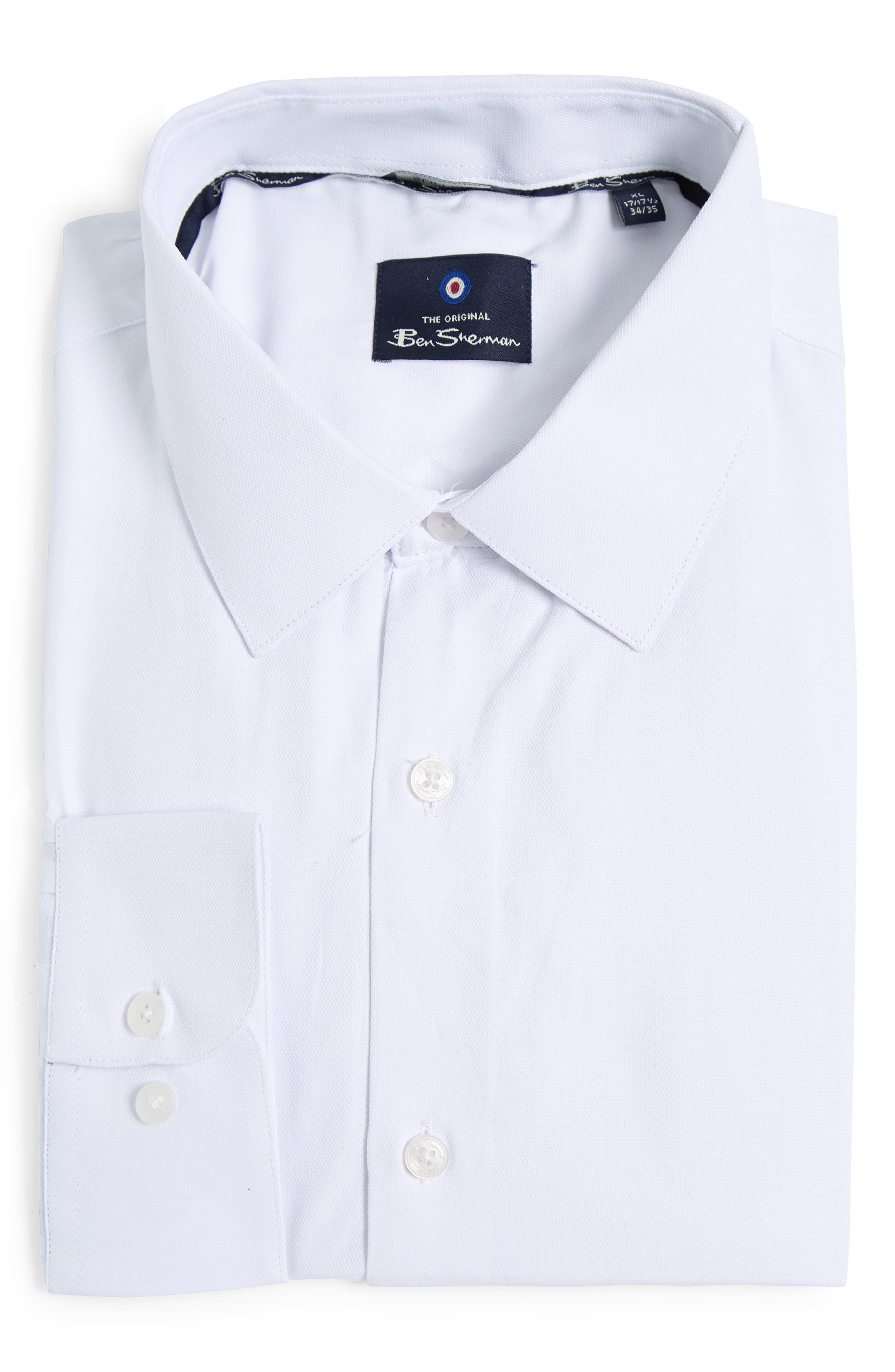 tommy hilfiger slim fit non iron dress shirt