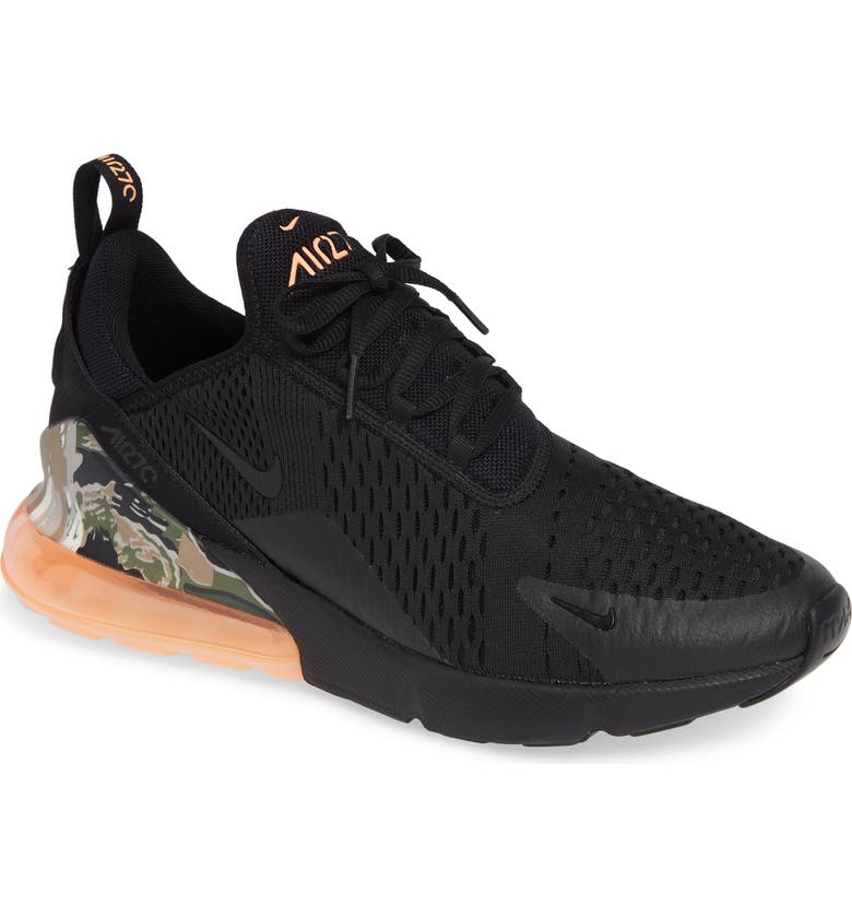Nike Air Max 270 Sneaker (Men) | Nordstrom Nike Air Max 270 React Neoprene And Faux Leather Sneakers In