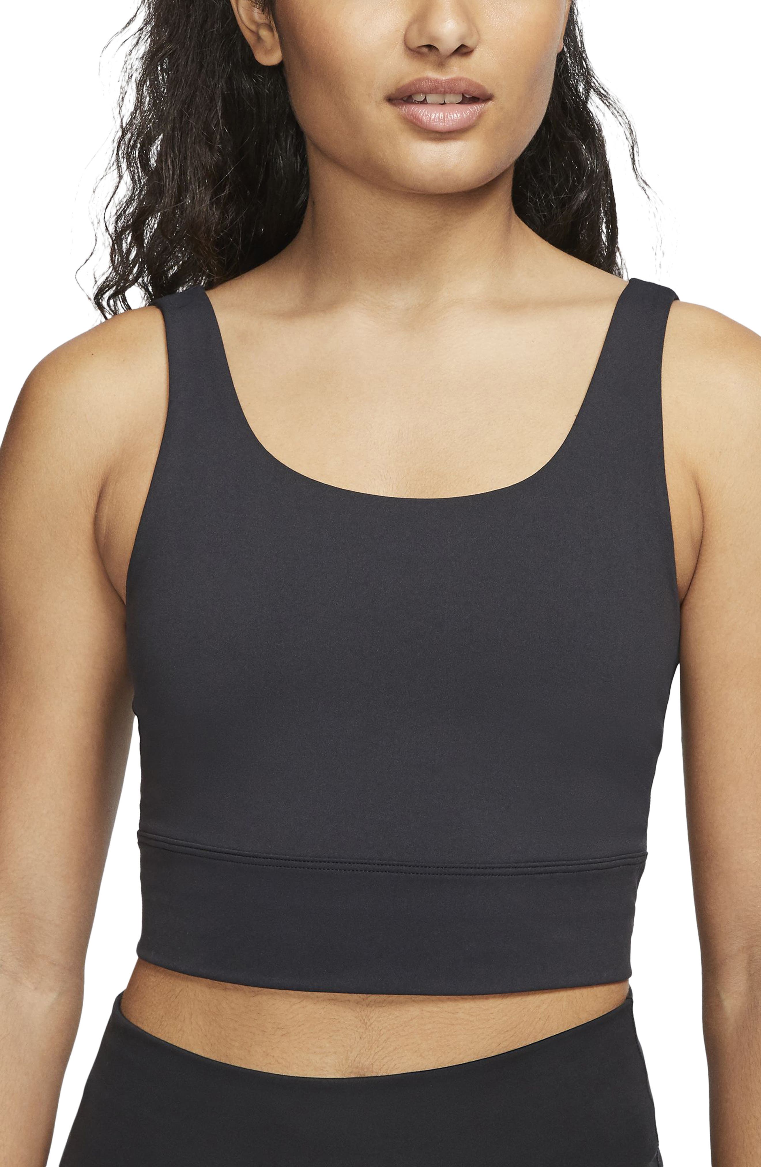 nike yoga luxe crop top