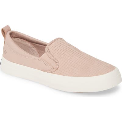 Sperry Crest Twin Gore Slip-On Sneaker, Pink