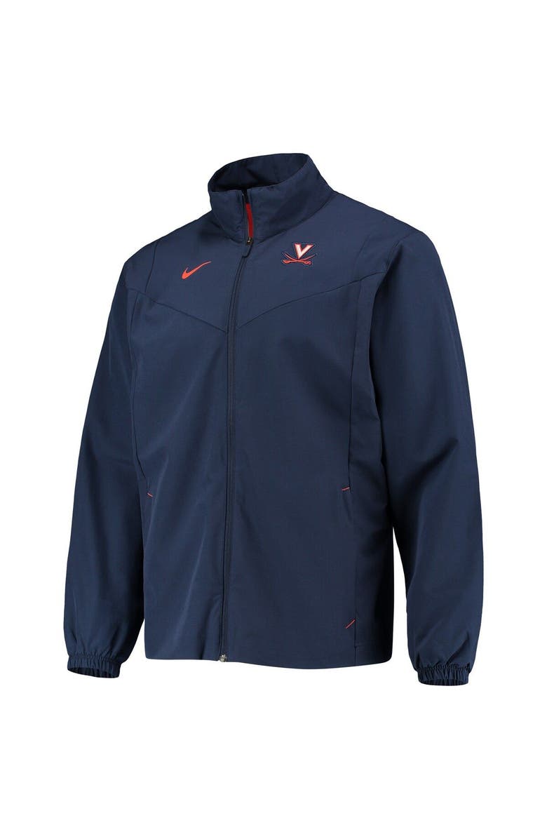 Men's Nike Navy Virginia Cavaliers 2021 Sideline Full-Zip Jacket