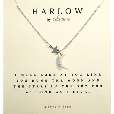 Harlow By Nashelle Moon & Stars Boxed Necklace