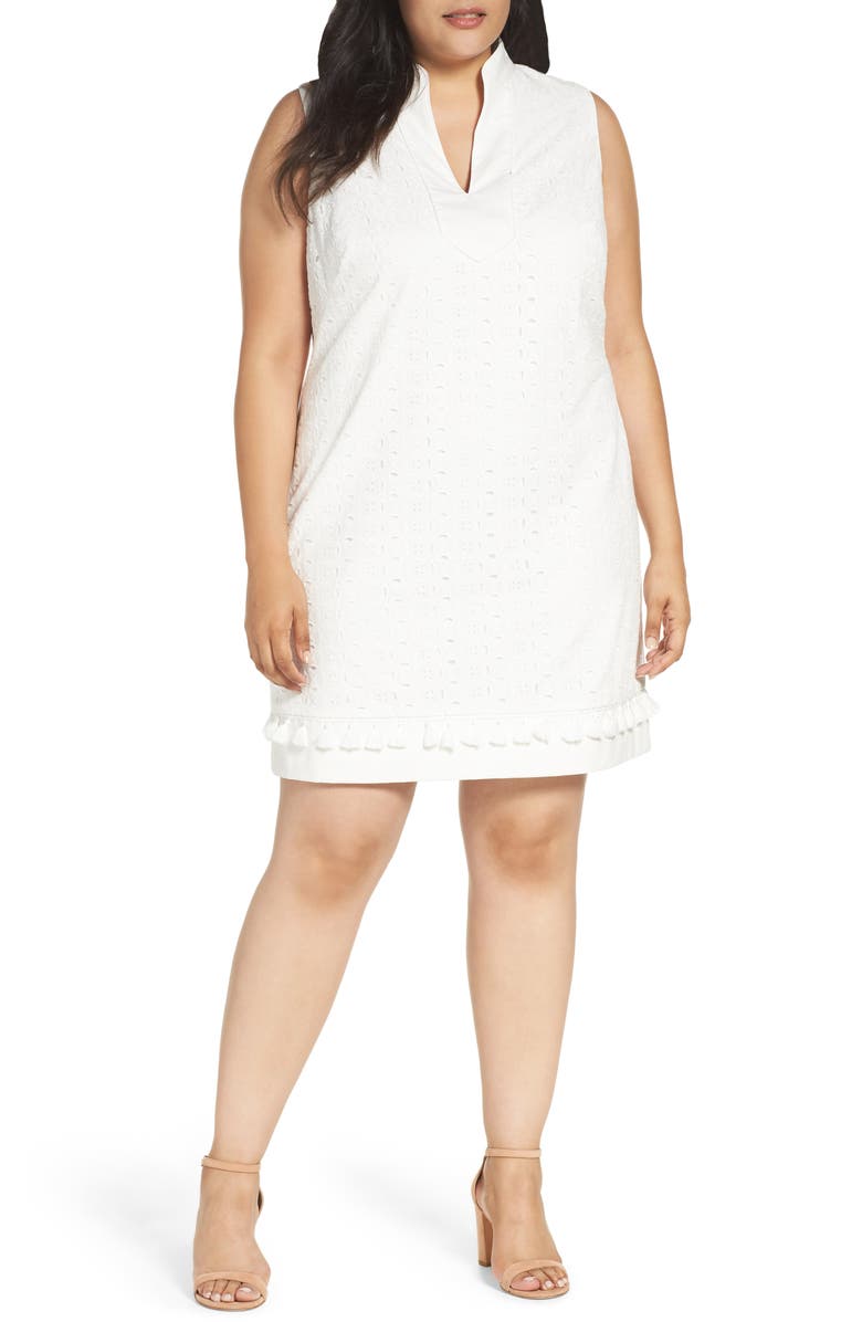 Eliza j mandarin collar shift dress Clearance