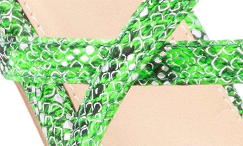 Fashion To Figure Stella Heeled Sandal In Green