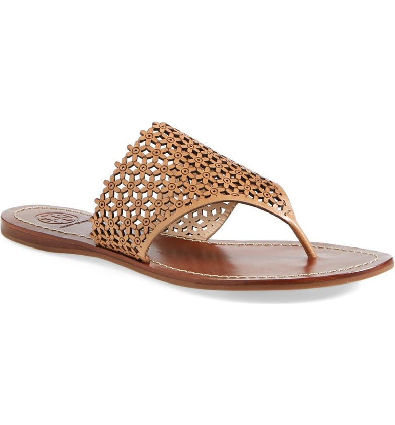 Tory Burch 'Daisy' Perforated Sandal (Women) | Nordstrom