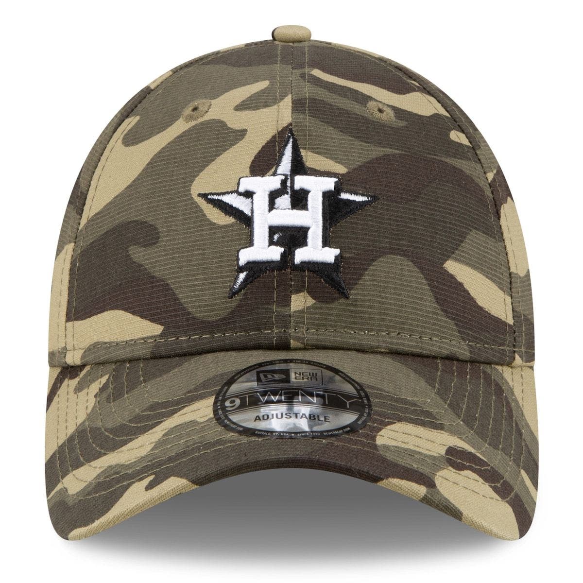 camouflage astros hat