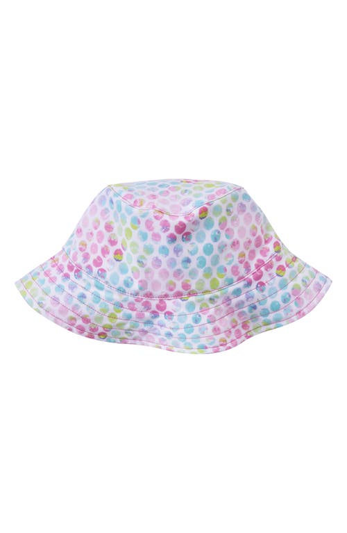 Shop Andy & Evan Kids' Reversible Bucket Hat In Pink Tie Dye