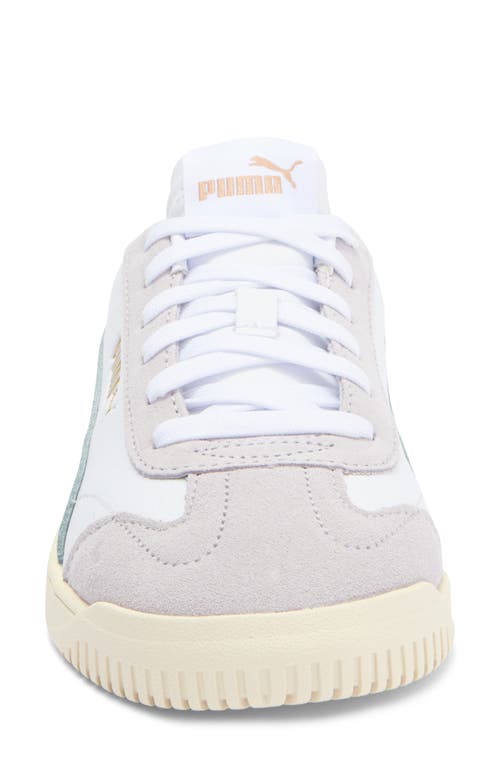 Puma Club 5v5 Sneaker In  White-frosted Dew-marble