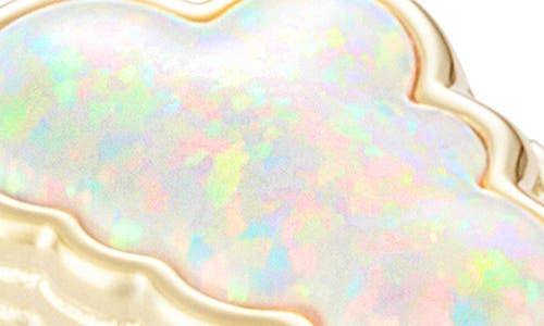 Shop July Child Head In Gold/opalite
