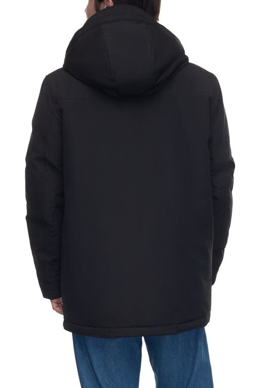 Shop Rokka&rolla Ultimate Winter Parka With Fleece-lined Hood In Black