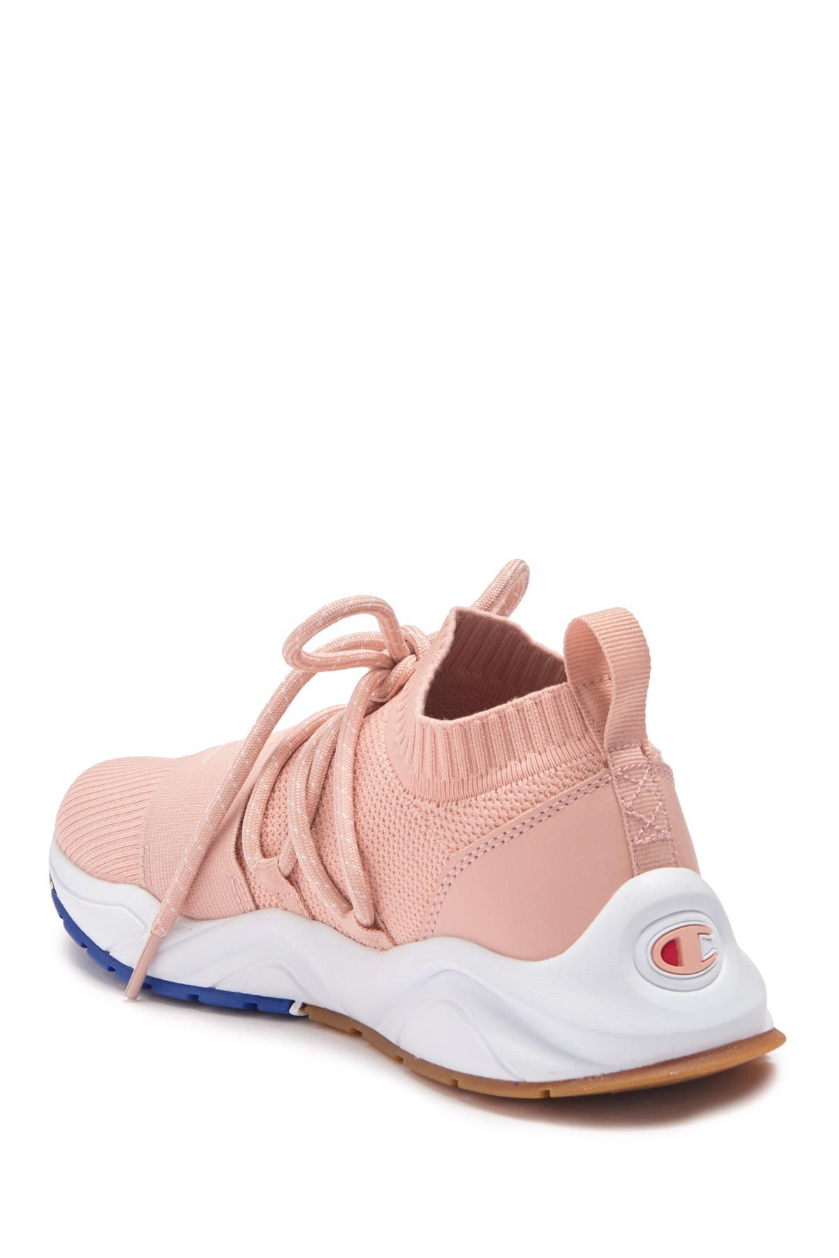 champion rally hype low top sock sneaker