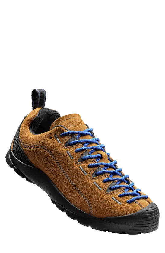 Shop Keen Jasper Low Top Hiking Sneaker In Cathay Spice/ Orion Blue