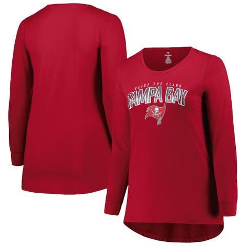 Women's Fanatics Branded White St. Louis Cardinals Lightweight Fitted Long Sleeve T-Shirt