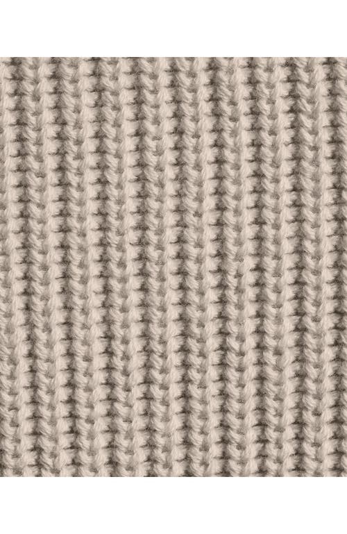 Lands' End Drifter Cotton Crewneck Sweater In Flax Heather