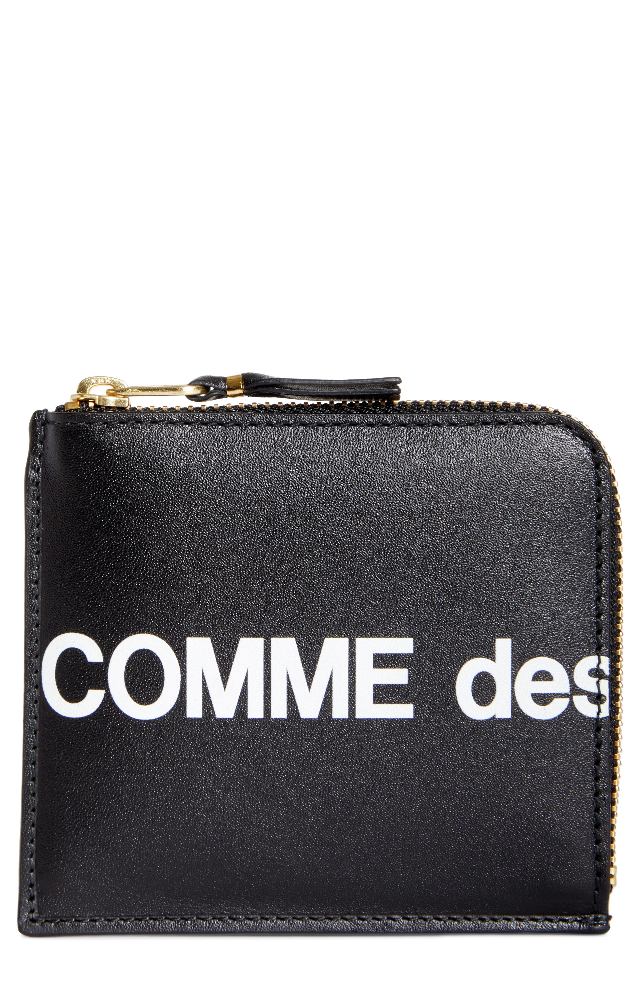 【高評価新作】Comme des Garcons Huge Logo Wallet 折り財布