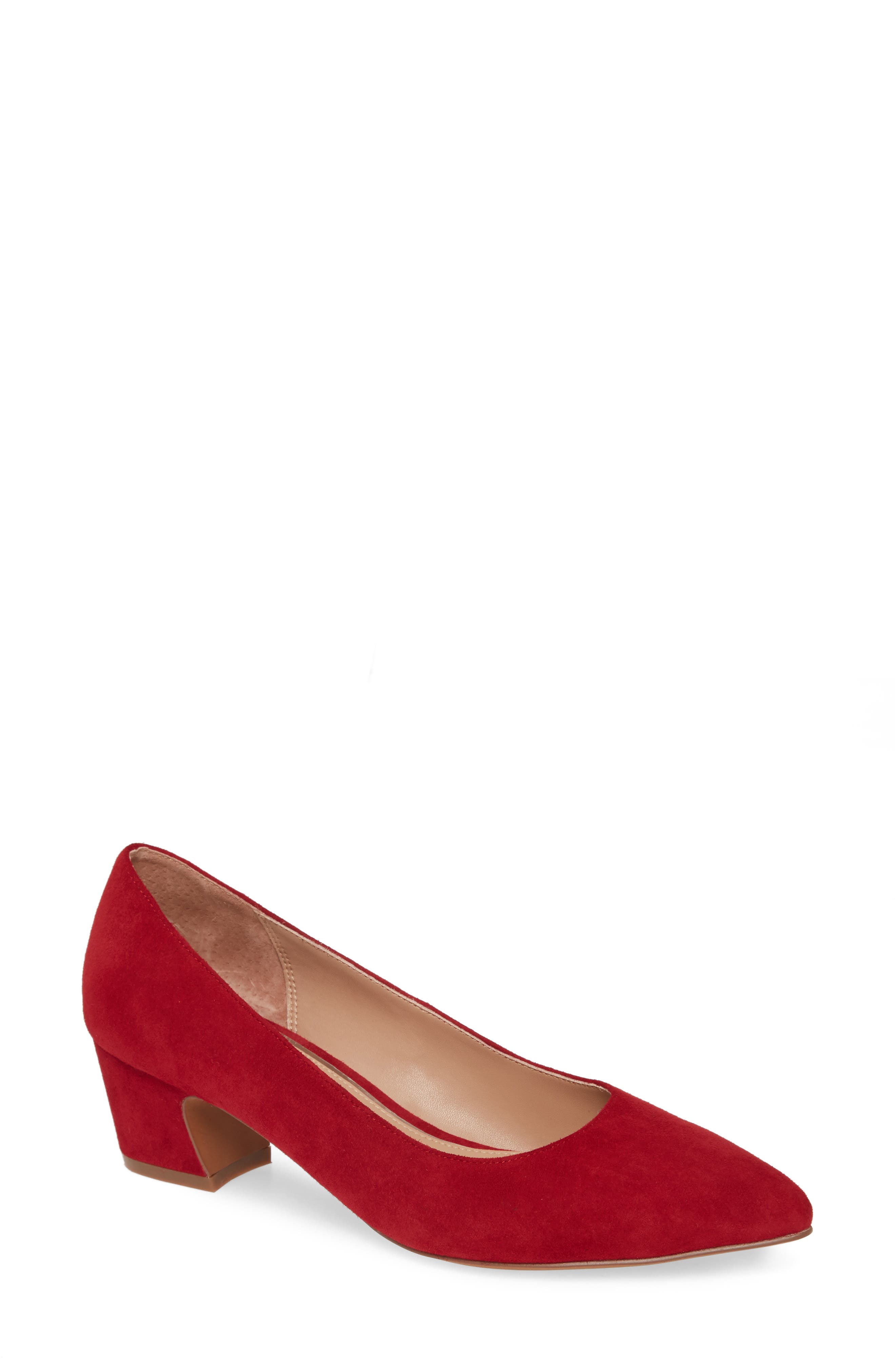 Buy > red pumps comfortable > in stock