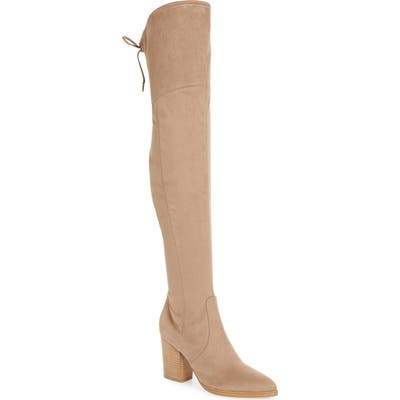 Marc Fisher Ltd Arletta Over The Knee Boot, Beige